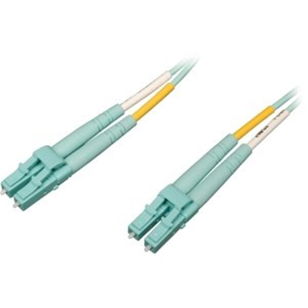 Doomsday 3m 40-100gb Multimode Fiber 50-125 Om4 Lszh Patch Cable Lc-lc Aqua 10 DO945133 - main